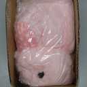 Pink Rabbit Bunny Stuffed Animal Plush Toys with Floppy Ears & Heart Print for Lover, Kids, Boys, Girls, Babies - Perfect Birthday Nursery Dcor Easter Christmas Bedtime Gift