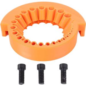 Drill Bit Sharpener Portable Power Drill Bit Grinding Attachment, Sturdy ABS Large Blade Angle Grinder for 2 to 13mm Drill Bits 125mm Grinder, Giant Blade Angle Grinder for Grinder