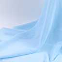 Chiffon Fabric by The Yard, 60 Inch 1 Yard Wide Chiffon Sheer Fabric Bars Wedding Draping, Pre-Cut Soft Wedding Arch Draping Backdrop, Party Decoration Light and Airy Dreamy (Baby Blue)