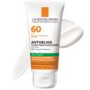 La Roche-Posay Anthelios Clear Skin Sunscreen Dry Touch SPF 60, Oil Free Sunscreen For Face, Oil Absorbing, Broad Spectrum SPF + Antioxidants, Non-Greasy, Oxybenzone Free, Travel Size (1.7 Fl Oz (Pack of 1))