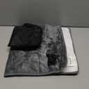 OKK Weighted Heating Pad, 12V Heating Pad for Back Pain Relief, 33"x17" Extra Large Full Body Portable Weighted Heated Pad for Cramps Neck Shoulder, 2lb, 3 Heat Settings, 3 Hours Auto Off Heat Pad (Light Gray)