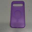 ANNSD for Google Pixel 9 Pro XL Case,Magnetic Matte Shockproof Cover,Translucent Full Body Protective Multilayer 3 in 1 Anti Drop Anti Scratch for Women Men(Purple)