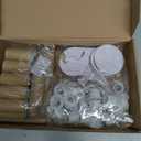 PH PandaHall 16 Sets Empty Paper Thread Spools, Wire Weaving Bobbins Paper Sewing Spools Detachable Thread Ribbon Holder for Yarn Cord Embroidery Sewing DIY Arts Crafts, 50mm/1.97" (BurlyWood)