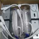 Meconard 4 Pack 4 Inch LED Recessed Ceiling Light with Junction Box, 2700K/3000K/3500K/4000K/5000K Selectable, 9W=75W 750LM, Dimmable Canless Downlights, ETL and Energy Star Listed