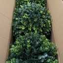 2 Pack Artificial Topiary Trees, 3ft Faux Boxwood Balls Topiary Tree in Pot for Front Door Porch Home Office Decor