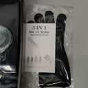 5 in 1 Blow Dryer Brush, Upgrade Hair Dryer Brush Set Negative Ion Air Styler Curling Wrap Air Curler, Hot Air Brush Curling Iron Hair Styling Tools As A Gift for Straight/Curl/Dry/Smooth (Gold)