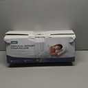 Osteo Cervical Pillow for Neck Pain Relief, Hollow Design Odorless Memory Foam Pillows with Cooling Case, Adjustable Orthopedic Bed Pillow for Sleeping, Support for Side Back Sleepers (Queen(25.5*16.5*5.2/4.1 inches), White)