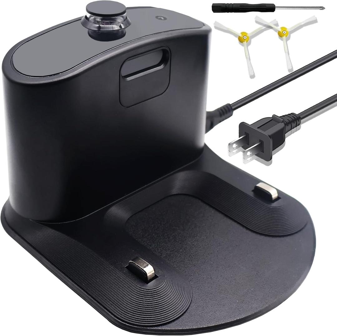 Roomba Charger Dock, Roomba Docking Station, Roomba Charging Base,Compatible with irobot Roomba Charger Base e5 e6 i1 i3 i4 i6 i7 i8 500 600 700 800 900 Series Charger 4452369 17064 17170 ADF-N1