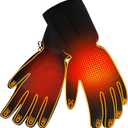 Winter Warm Gloves for Men Women Battery Powered Waterproof Gloves Windproof Glove for Outdoor Cycling Ski