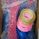 FLSEPAMB Balloon Pump, Electric Balloon Pump, Portable Dual Nozzle 110V 600W Electric Balloon Blower, Balloon Pump for Party Decorations with Tying Tool, Colored Ribbons (Blue)