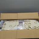 3-Piece King Size Bed Rail for Toddlers - Adjustable Baby Bed Rail Guard, Kids Safety Bed Rail for King Size Bed (78.7"x78.7"x74.8"-Grey)