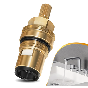 (15)
45882000 Hot Cartridge Replacement for Grohe Ceramic cartridge - 1/2" - 1/4 Turn - Anti-Clockwise Open,90 Degrees Right Hand Stop.