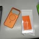 TORRAS Magnetic Slim-Fit for iPhone 17 PRO MAX Case, Ultra-Thin 17 ProMax Phone Case Compatible with MagSafe, Light Anti-Scratch Matte Hard PC Bayer 6.9 inch OriginFit, Glossy Orange