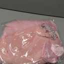 Pink Witch Costume for Girls with Crown Wand Gloves,Halloween Costume for Kids Girls Good Witches Princess Dress Up (5-6 Years)