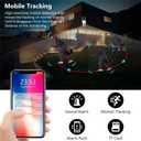 Outdoor Security Cameras, 2.4GHz & 5G WiFi Cameras for Home Security, 1080P Dome Surveillance Cameras 360 View, Waterproof Security Camera with Motion Detection, 2-Way Audio (2PCS)