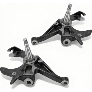 2" Front Drop Spindle Lowering Kit Compatible with Chevrolet S10 1982-2004, S10 Blazer RWD 1983-1994, GMC S15 RWD 1983-1990, 2WD ONLY