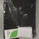 Mastten for iPad (A16) 11th Generation Case 11 Inch 2025 with Screen Protector, iPad 10th Generation Case 10.9 Inch 2022 Cute Slim Hard Translucent Back Full Protective Trifold Stand Cover, Black