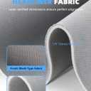 Gray Headliner Fabric Mesh Type - 96" L × 60" W Auto Head Liners, Mesh Type Tube Packaging with Foam Backing for Cars, Trucks, SUVs, RVs, Boats - Home Repair/DIY Headliner Material