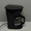 Mueller 12-Cup Drip Coffee Maker - Borosilicate Carafe, Auto-Off, Reusable Filter, Anti-Drip, Keep-Warm Function, Clear Water Level Window Coffee Machine, Kitchen Essentials & Accessories (Black)