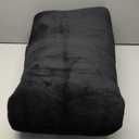 Amearea Modern Area Rugs for Bedroom Living Room, 4x6 Feet Black Thickened Memory Foam Rug, Fluffy Indoor Washable Rugs Non Slip Minimalist Carpet for Kids Boys Girls Dorm Nursery Room Decor