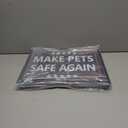 Make Pets Safe Again Funny Save Our Pets Vote 2024 Goose Ohio Cats and Dogs President Yard Sign Outdoor Lawn Garden Sign with Metal Stake 5 Pack