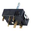 DG44-01006A Dual Burner Infinite Switch - Compatible with Samsung Range/Oven Surface Element Control, Fits Samsung NE59J7630SS NE58K9850WS NE59R6631ST (Replacement Part) PER001-02T