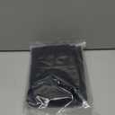 LEIFIDE Silver Storage Bags Oversized 24 x 30 Zipper Anti Tarnish Cloth Bag for Silver Storage, Tray, Jewelry, Flatware, Vase, Polishing Cloth for Tarnish Cleaning(Black)