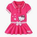 Hello Kitty Sanrio Girls Tennis Dress for Toddler and Big Kids 5Y