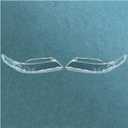 Car Headlight Cover Lens Front Headlight Glass Headlamps Transparent Lampshade Lamp Shell Compatible for Acura TL 2006(A Pair)