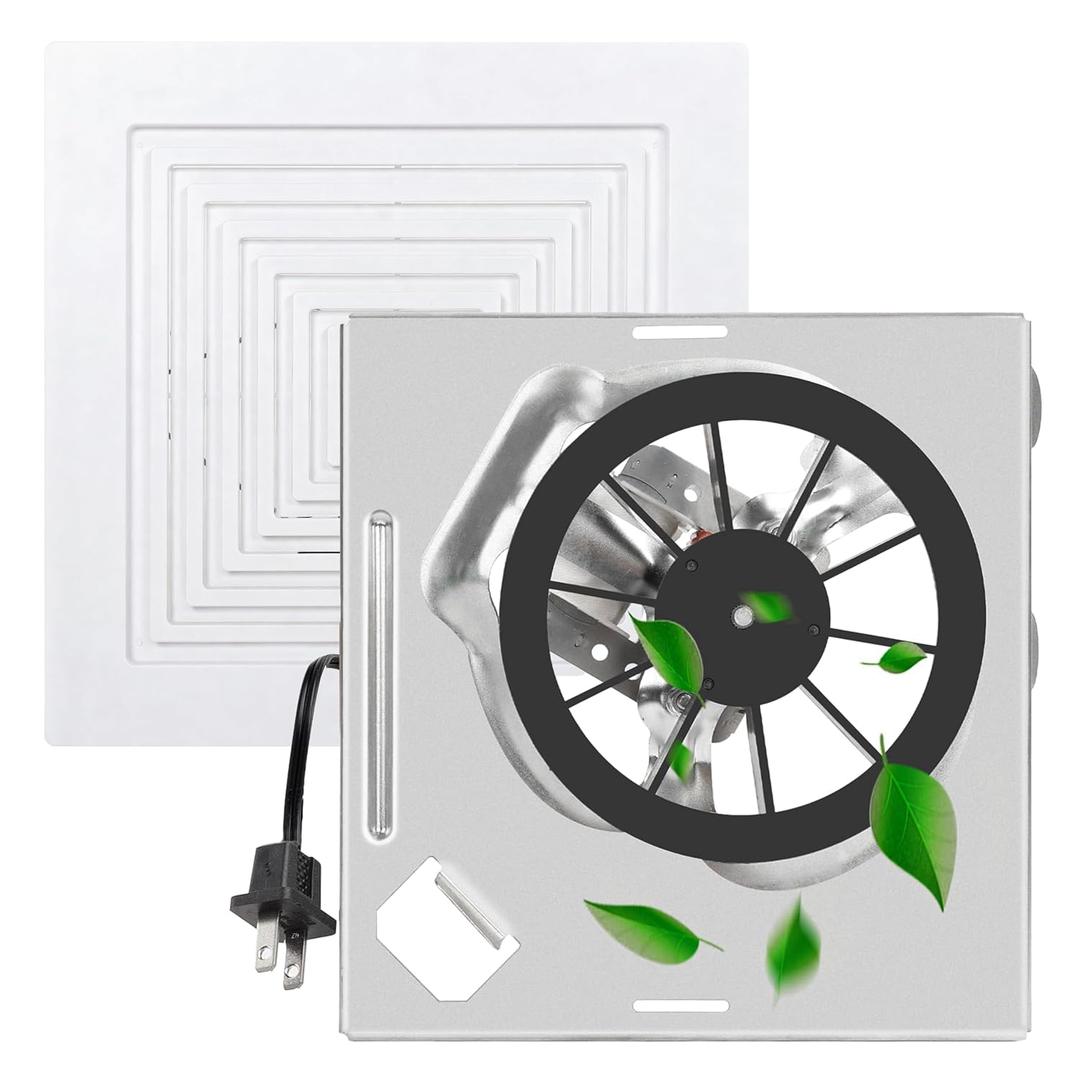 【Upgrade Pure Copper】 696N-R02 B Unit 50CFM Fan with Grille, Compatible with Broan 688-K/G/H/J & Nutone 696N-R01/R02 B Unit, 2.0Sones, S97012026 Bathroom Fan Motor Assembly (50 CFM with Grille)