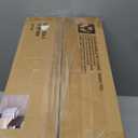 EKO Slim Small Bathroom Trash Can with Lid, Stainless Steel Small Garbage Can with Removable Inner Bucket, 6L / 1.6 Gal, Step On Trash Bin