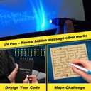 UNGLINGA Kids Spy Kit Detective Set Over 20 Activities - Fingerprint Toys Gifts for 4 5 6 7 8 9 10 11 12 Years Old Boys Girls Science Experiments