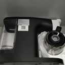 Ecoviva Countertop Reverse Osmosis Water Filter, 6 Stage RO Water Filtration System with 44 oz Glass Carafe, Meets NSF Standard Water Purifier, 3:1 Pure to Drain, Black