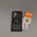 TORRAS Magnetic Shockproof for Samsung Galaxy S25 Ultra Case, Fit for MagSafe, 4X Military Grade Protection, Translucent Slim Case for Samsung S25 Ultra Case Anti-Fingerprint Anti-Scratch, Black