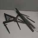 Garden Hose Holder, 4 Spikes Freestanding Water Hose Holder Reels, Heavy Duty Detachable Hose Stand with Storage Basket for Outside Yard Lawn (A-4 Spikes)