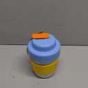 CHAKO LAB Insulated Travel Coffee Mug, Double vacuum wall,Easy to Grip,BPA free,Blue lid,14 OZ