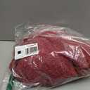 Women Floral Embroidered Maxi Dress Long Puff Sleeve Square Neck Bohemian Flowy Dress with Pockets Summer Fall (Medium)