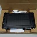 Power Bank 38800mAh Solar Portable Phone Charger with USB-C Fast Charging Battery Pack, with Compass LED Flashlight IP65 Waterproof, Compatible with iPhone, Samsung, iPad, Perfect for Outdoor, Camping