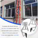 Werner 24-32ft Extension Ladder Lock 28-11 Kit Compatible with Aluminum & Fiberglass, Easy Install, Durable Rung Locks for 28-11 Rungs