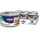 Swanson 25% Less Sodium White Premium Chunk Canned Chicken Breast in Water, 12.5 OZ Can (Case of 12) (EXP 02/13/28)