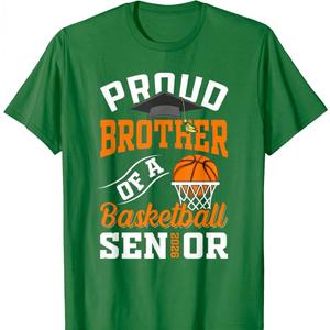 Proud Brother of a Basketball Senior class of 2026 graduate T-Shirt , L