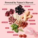 Herbal Tea for Women's Cycle Comfort - Caffeine-Free Cycle Support with Hibiscus, Ginger & Rose for Natural Soothes, 40 Tea Bags (EXP 04/09/27)
