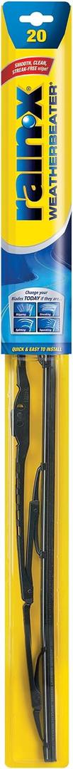 Rain-X RX30220 Weatherbeater Windshield Wiper Blade, 20" (Pack of 1)