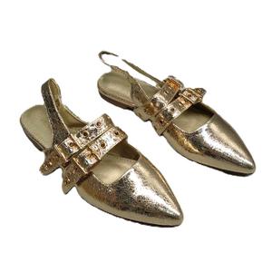 LUCKY STEP Women's Slingback Buckle Flats Ballet Poninted Toe Block Heel Dress Adjustable Strap Mary Jane Formal Wedding Shoes, 7 LUCKY STEP Women's Slingback Buckle Flats Ballet Poninted Toe Block Heel Dress Adjustable Strap Mary Jane Formal Wedding Shoes, 7