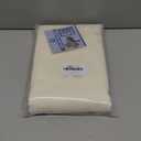 H.VERSAILTEX Linen Textured Table Cloths 60 x 104 Inch Premium Solid Tablecloth Spill-Proof Waterproof Table Cover for Dining Buffet Feature Extra Soft and Thick Fabric Wrinkle Free, Ivory