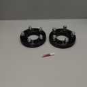 VLAOSCHI Black Forged 5x120 Hubcentric Wheel Spacers 20mm with 14x1.5 Studs 64.1mm Hub Bore Compatible with Honda-Acura-Tesla for Odyssey Pilot Ridgeline MDX | 2012+ Model S | 2016+ Mode X - Pack of 2