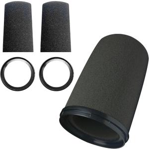 Microphone Cover and Retaining Ring for Shure SM7B, SM7A, SM7dB, MV7 Mic Pop Filter Windscreen Rerplacement - 2 Pack