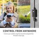 Minoston Outdoor Smart Plug, Matter Smart Plug, Smart Home Wi-Fi Outlet IP65 Waterproof, Compatible with Alexa, Apple Home, SmartThings, Google Home, Smart Life, IP65 Waterproof, 2.4Ghz, 2 Pack