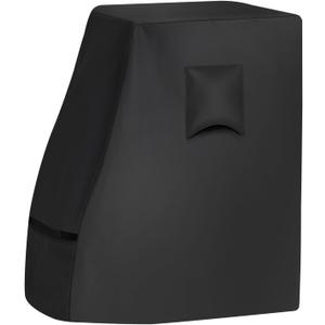 iCOVER Smoker Cover for Bradley Digital 6 Rack 600D Smokers Covers Heavy Duty Canvas All Weather Protection with Vent (25"LX15"D X 38"H)