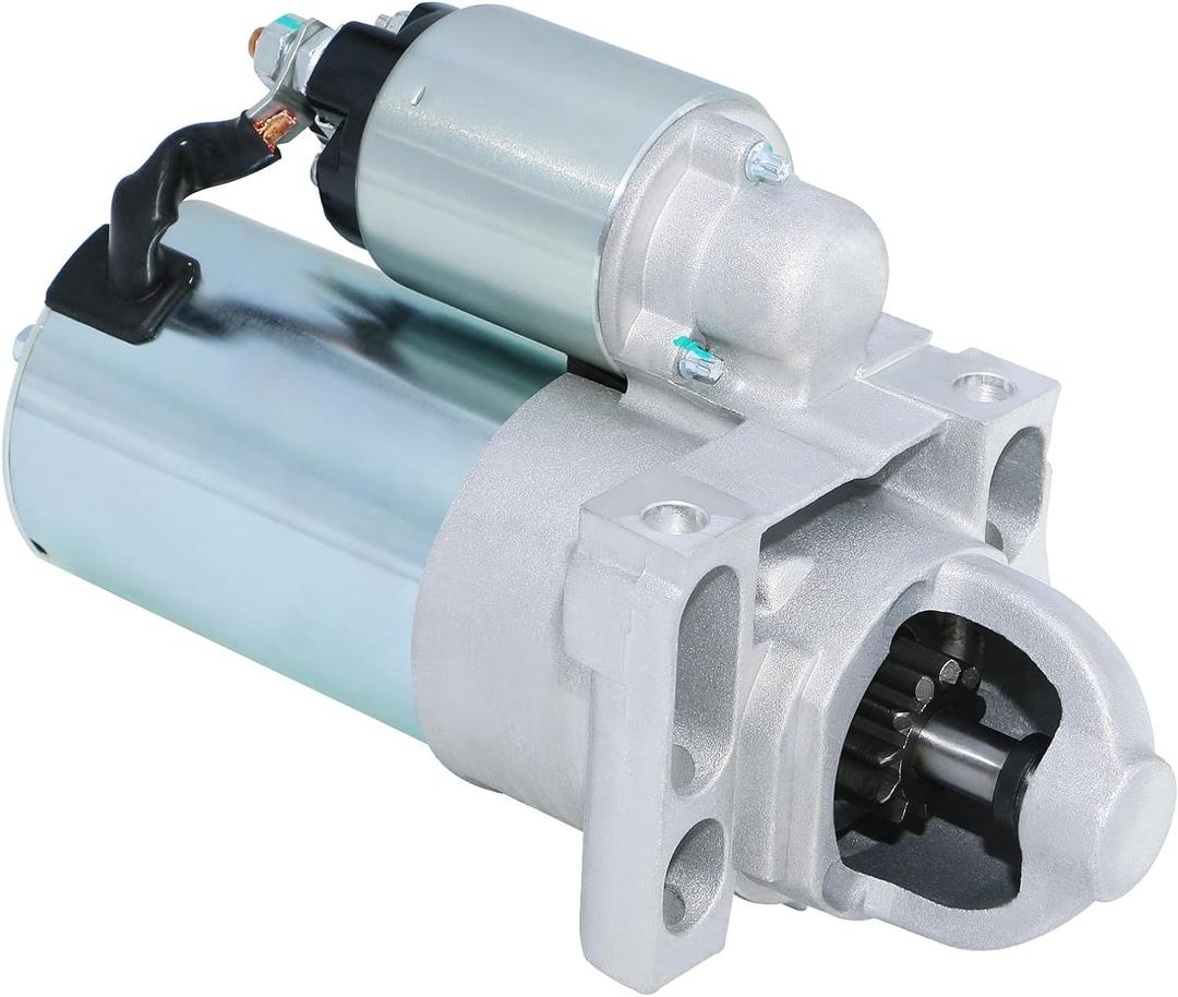 New Starter Compatible with 1999-2005 Chevy Silverado 1500 HD 2500 3500 6.0 L V8, 03-05 Express 2500 3500, 02-05 Cadillac Escalade, 00-05 GMC Sierra 1500 HD 2500 3500 Yukon Savana 6492N